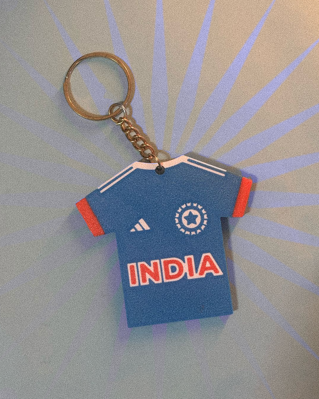 India Jersey Keychain - Superkraf